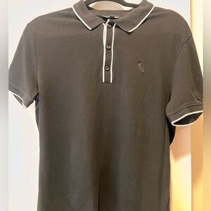 Express Polo Black Medium
